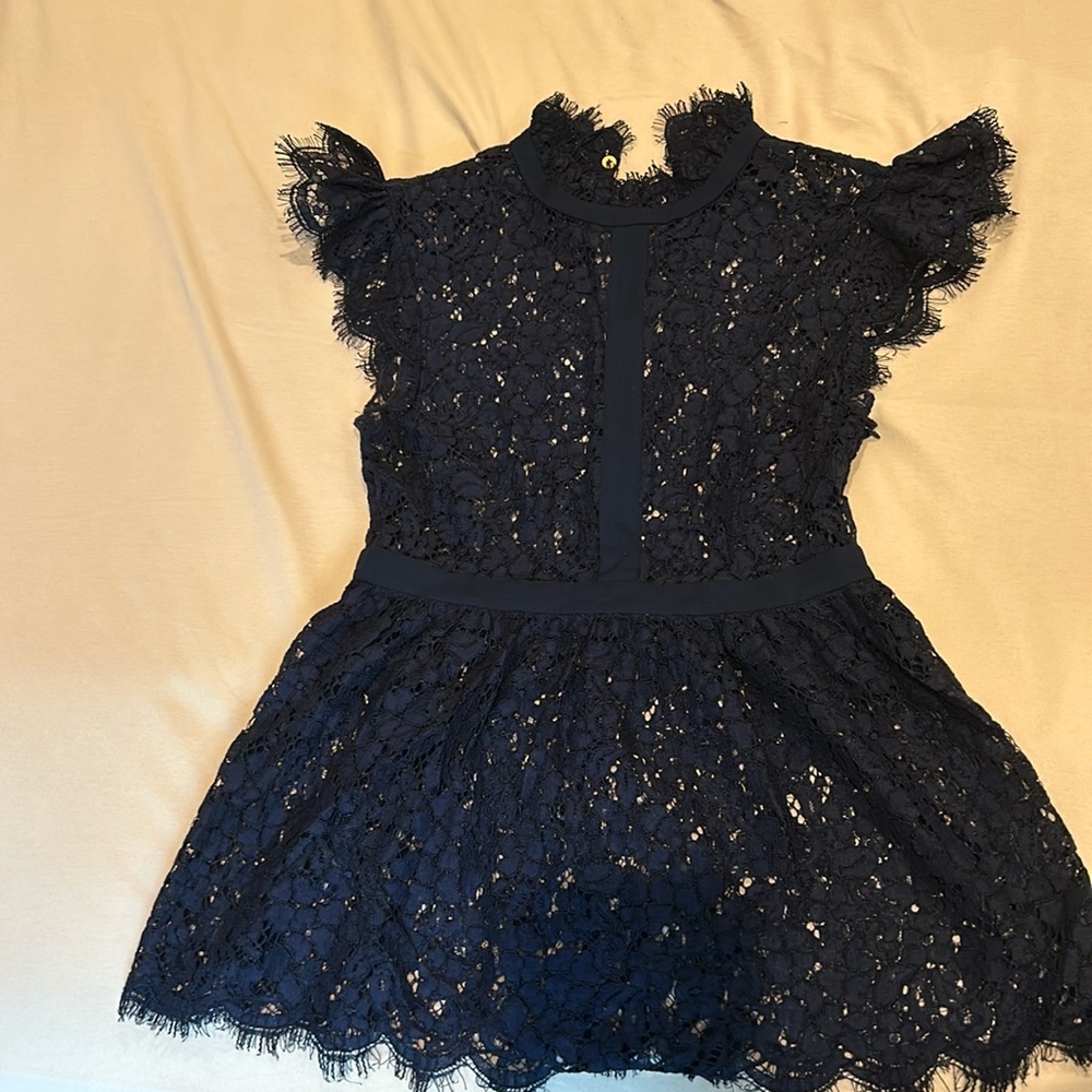 Rachel Zoe sheer lace top